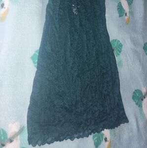 NWOT Victoria's Secret Lace Slip Dress Lingerie Sleep Size XS Green